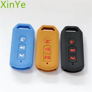 XinYe 도매 실리콘 모터 키 커버 케이스 커버 혼다 원격 키 Fob