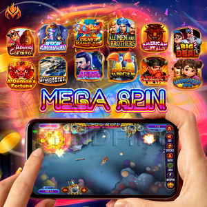 Aplicación Web para PC de Habilidades y Juegos de Pesca en Línea - Construcción Metálica, Idioma Inglés, Megaspin, Origen EE. UU. - Product Image 2