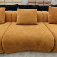 Canapé modulaire sectionnel de style nordique, design minimaliste confortable, pour villa, école, atelier, salon, canapé en mousse compressée au sol