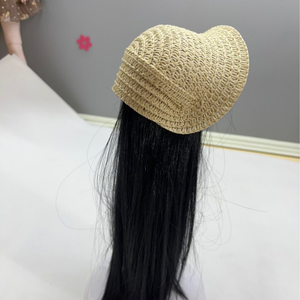 Chapeau de paille BJD pour poupée en coton, variante blanche, réédition, mini-chapeau <span class=keywords><strong>Bernat</strong></span>, petit chapeau, chapeau pour animal de compagnie - Product Image 1