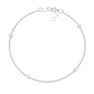 Elegantes Pulseras de Plata para Mujer, Diseño Minimalista, Acabado Brillante, Joyería Elegante para Uso Diario, Opción de Regalo de Boda - Product Image 3