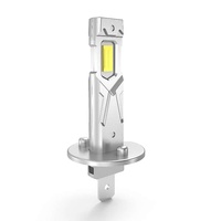 Bombilla pequeña para coche, 50W, bombillas Led para faros delanteros H1 H3 con Csp 3570 8000lm para luces antiniebla para faros delanteros de coche