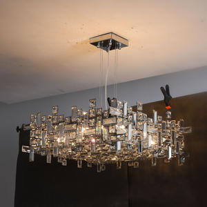 Modern minimalist oturma odası kristal avize high-end lüks salon ana ışık villa ışık - Product Image 5