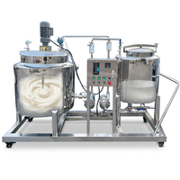 Homogénéisateur mélangeur HUAZHIYI 300L en acier inoxydable SUS304 avec capacité de chauffage 380V pour le mélange de peintures, aliments et produits chimiques