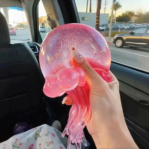 Juguete de Peluche de Medusa Nedoh de 15 cm, Juguete Antiestrés de Pulpo, Juguete de Goma Suave para Apretar, Apto para Niños y Adultos - Product Image 1