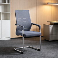 Chaise de conférence ergonomique moderne et extensible pour réunions - Mobilier de bureau exécutif pour visiteurs