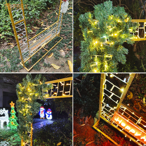 Certification européenne Cadre photo LED extérieur <span class=keywords><strong>géant</strong></span> 3D en PVC de 1,9 m pour les décorations de Noël, du Nouvel An et des fêtes dans les rues commerçantes - Product Image 3