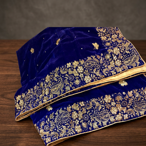 The Most Ladies <b>Embroidered</b> Velvet <b>Shawls</b> / Pakistani Velvet <b>Shawls</b> - Product Image 2