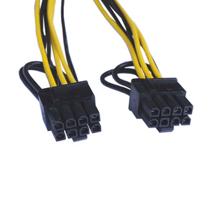 Tùy Chỉnh 20Cm 30cm18AWG EPS 12V <span class=keywords><strong>CPU</strong></span> Splitter 8pin Để Kép <span class=keywords><strong>PCI</strong></span> E 6 + 2 Pin Nam Cho Gigabyte <span class=keywords><strong>Card</strong></span> Đồ Họa Cung Cấp Điện Bện Cáp - Product Image 6