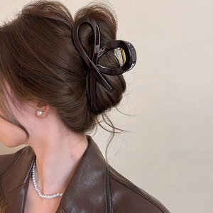 2026 Hot Selling High Quality Temperament Elegant Plastic Geometric Hairpin Women's Hairpins Fashionable Jewelry Wholesale - Product Image 1