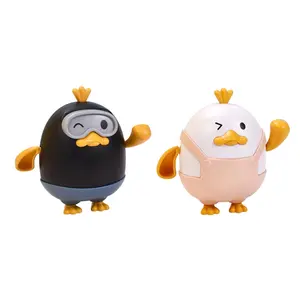 Nouvelle arrivée mignon tirer chaîne natation canard jouet bébé bain ligne de traction animal baignoire jouet pour tout-petit bain temps eau jouer jeu