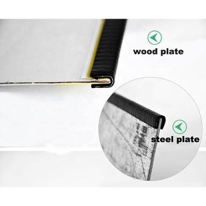 הנמכר ביותר אוטומטי גומי דלת איטום רצועת PVC קצה לקצץ חותם - Product Image 6