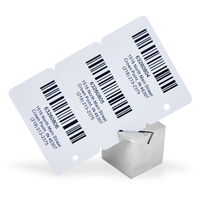 Tarjeta VIP de Fidelización Personalizada de Alta Calidad, Triple PVC, Troquelada, con Etiqueta para Llavero 3 en 1, Ícono Personalizado, Código de Barras de Membresía