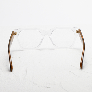 Monturas de Gafas Transparentes Rectangulares con Aro Completo MM306LX Unisex Ligeras de Color Sólido para Corrección de Visión en Adultos - Product Image 4