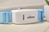 Tkstar Tk909 Mini Traceur GPS pour Animaux de Compagnie, Collier Intelligent pour Chiens et Chats, Localisateur avec GPRS, Application PC et iOS, Garantie 1 An