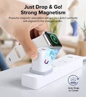 Chargeur USB HNT PD20W à double port, prise US/UK/EU/AU, chargeur mural 3 en 1 GaN, charge rapide sans fil pour Apple Watch, chargeur pour iPhone
