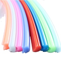 Tira de Luz LED RGB COB Personalizable con Cuerpo de Silicona, Resistente al Agua IP65, DC 12V, para Uso en Interiores/Exteriores, Regulable