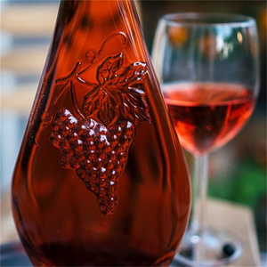 Bouteille de vodka créative en verre en forme de goutte, bouteille de whisky sculptée, nouveau design, 500 ml, bouteille de vin transparente avec bouchon en liège, bouteille de vodka personnalisée - Product Image 4