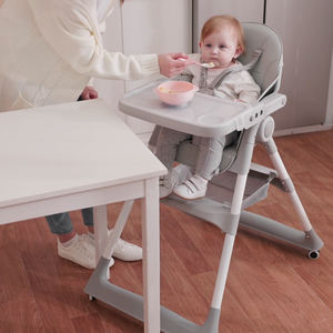 <span class=keywords><strong>Chaise</strong></span> <span class=keywords><strong>haute</strong></span> de luxe <span class=keywords><strong>pour</strong></span> bébé, convertible en <span class=keywords><strong>chaise</strong></span> de repas <span class=keywords><strong>pour</strong></span> nourrisson, tout-petit et adulte, design ergonomique avec repose-pieds - Product Image 2