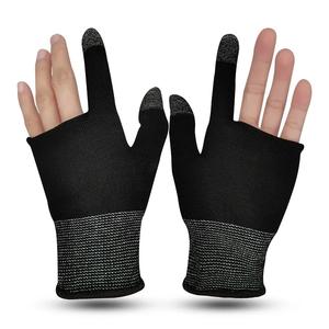 Gants de <span class=keywords><strong>jeu</strong></span> à deux doigts Couvre-doigts Gants de <span class=keywords><strong>jeu</strong></span> du bout des doigts Manchons antidérapants pour écran tactile Pouce du bout des doigts - Product Image 1