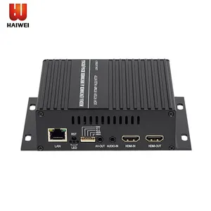 Haiwei HSC-S1 H.264 h.265 ip 인코더 디코더 HDMI CVBS 출력 1080p 비디오 디코더 지원 HTTP RTSP RTMP RTMPS UDP