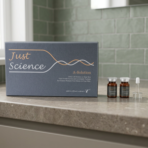 Just Science A-Solution Ampoule Visage et Nez Anti-rides, Réductrice de Pores, Hydratante, Éclaircissante et Revitalisante pour la Peau - Product Image 3