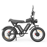 Bicicleta Eléctrica RAYZEPH Q20 Pro 52V 40Ah con Llantas Anchas, Motor Dual, Batería, Bicicleta Eléctrica Híbrida de Montaña para Adultos