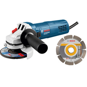 Per Bosch professionale GWS 750 smerigliatrice angolare con 115 mm diamantati tagliatori di potenza modello n. 0601394004 - Product Image 1