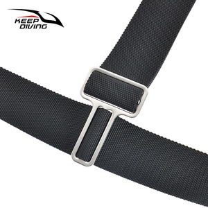 KEEP DIVING Boucle de réglage de positionnement pour sangle à œillet en acier inoxydable 316 en forme de T, pour BCD de plongée technique à montage latéral - Product Image 5
