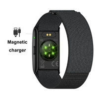 Bracelet Connecté H59 MAX Sans Écran avec GPS, Suivi d'Activité, Appel Bluetooth, Moniteur HRV, Rapport de Santé IA et Modes Sportifs