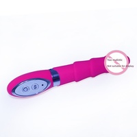 Masseur G-spot fileté de deuxième génération, 10 modes de vibration, masturbateur féminin en silicone soyeux 87002 silencieux