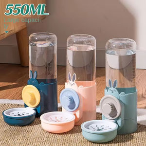 Distributeur d'eau automatique pour chien, grande capacité, écologique, en plastique, suspendu, solide, carré, pour voyage - Product Image 5