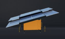 Estación de Energía Móvil Comercial e Industrial, Generador de Energía Solar Fotovoltaica + Almacenamiento de Energía, Salida de 10kWp - Product Image 4