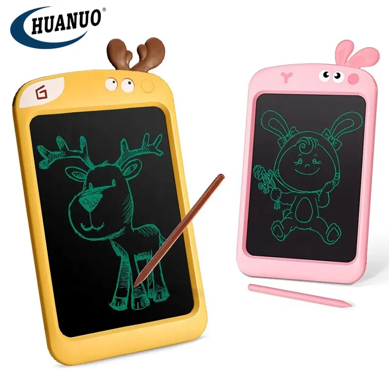 10.5 Inch Cartoon Colorful Electronic Board Drawing Pad Educational LCD Writing Doodle Board Tablet Toys for Girls Boys