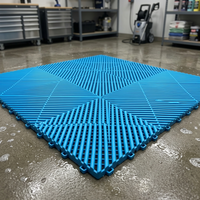 Dalles de sol de garage en vinyle PVC souple de haute qualité, dalles modulaires en PP emboîtables pour parking et atelier