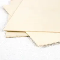 Panneau en contreplaqué peuplier pour impression UV, découpe laser, jouet artisanal, contreplaqué multicouche tri-plaqué