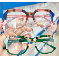 Meilleures ventes Nouvelles Arrivées Vente en gros à la mode Acétate Monture de lunettes Femmes et hommes