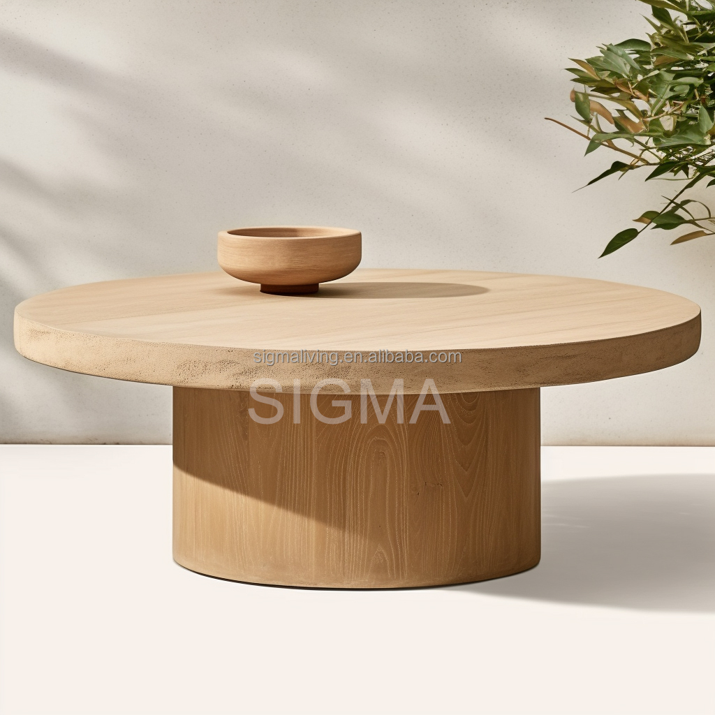 New Arrival Luxury Outdoor Patio Furniture Side Table Teak Coffee Table Solid Teak Wood Coffee Table