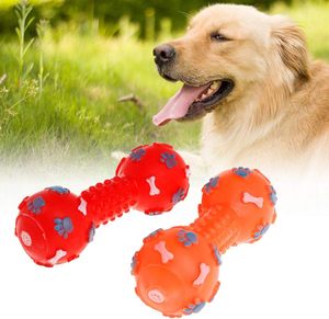 Jouets à mâcher pour chien en caoutchouc coloré avec fonction couineuse pour jouer en intérieur - Product Image 5