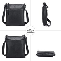 Sac à dos mini en cuir véritable printemps 2025, sacoche bandoulière homme en cuir pleine fleur, pochette téléphone aspect premium avec coutures soignées