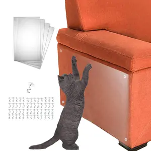 Factory Wholesale Custom Package Size Durable Resistant Sofa Scratching Guard Furniture Protector Anti-cat Scratch Stickers Tape