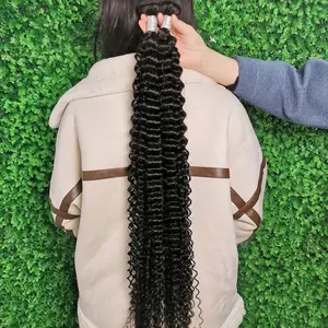 Brazilian Virgin Human Hair Bundles Unprocessed Raw Virgin Cuticle Aligned Hair Weave 100% Human Hair Can Be Blench and Dyed