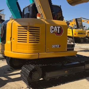 Mini-excavatrice d'occasion presque neuve de 7 tonnes Cat 307E2, excavatrice d'occasion en bon état avec peu d'heures de travail en stock - Product Image 5