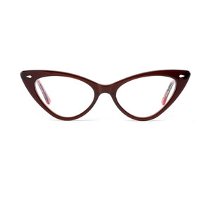 Occhiali da sole da donna di nuovo Design con struttura <span class=keywords><strong>blu</strong></span>/marrone/grigio/tartaruga trasparente occhio di gatto TR90 acetato polarizzato paralume a Clip - Product Image 6