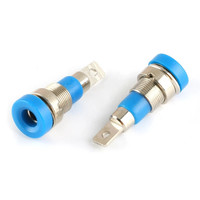 Connecteur de test femelle à prise jack plaqué or 4 mm pour montage sur panneau, type banane, vente en gros
