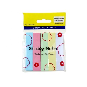 Becol Hot Bán Ghi Chú Dính Cứng Bìa Dính Lưu Ý <span class=keywords><strong>Pad</strong></span> Thiết Lập Đầy Màu Sắc Tự Dính <span class=keywords><strong>Memo</strong></span> Pads Lưu Ý Stick Cho Các Trường Học & Văn Phòng - Product Image 1