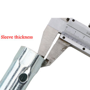 6/7/10PC 8-19mm 6-22mm Metric Tubular Box <strong>Wrench</strong> <strong>Set</strong> <strong>Tube</strong> Bar Spark-Plug Spanner for Automotive Plumb Repair Steel Double Ended - Product Image 5