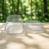 Conteneur alimentaire carré, Conteneur alimentaire rectangulaire, Conteneur alimentaire avec couvercle