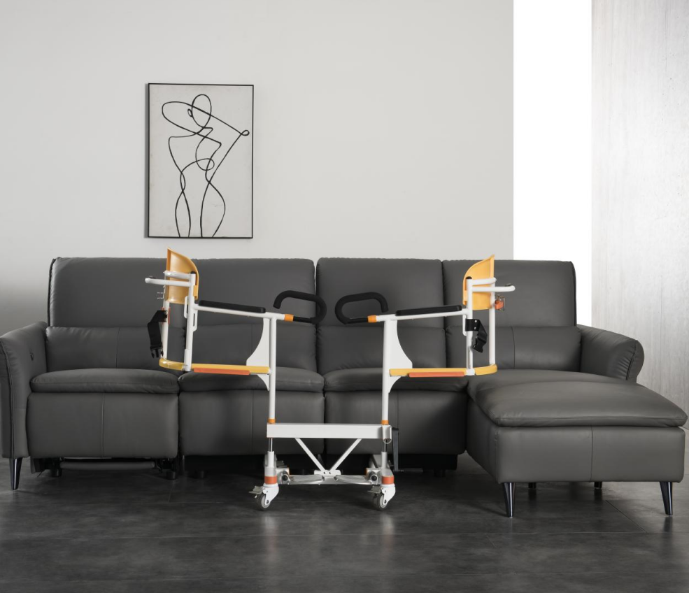 Multifunctional Patient Transfer Commode Chair Toilet Chair
