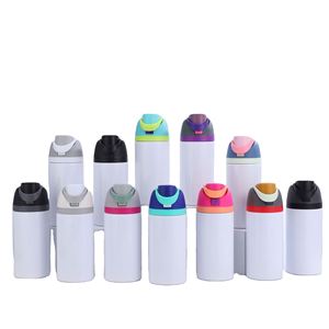 500Ml 16Oz Sublimation 304 Stainless Steel Portable Bounce <b>Handheld</b> Dual Drinking Thermal Tumbler Water Cup Bottle With Straw - Product Image 6
